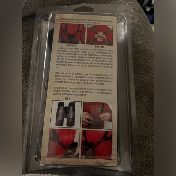 Jim Shockey binoculars holder - Picture 2 of 2